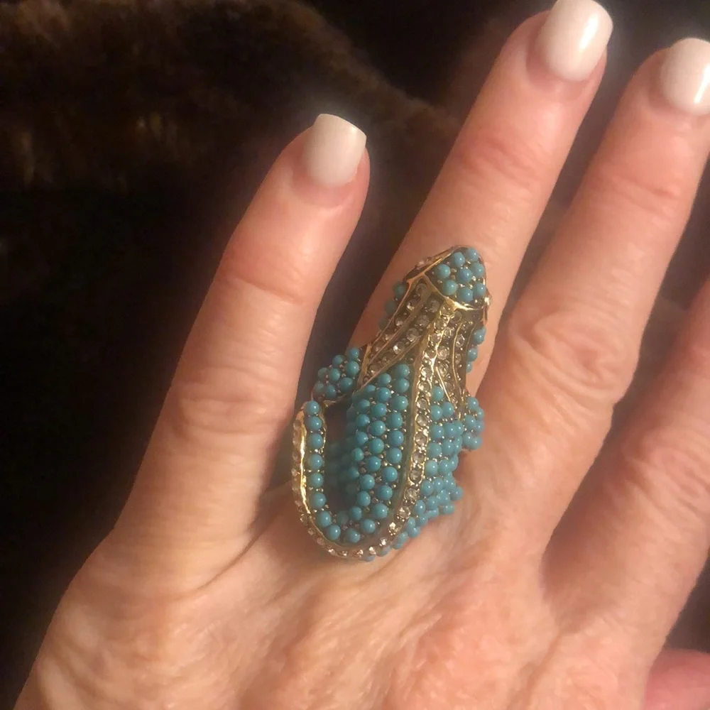 Fun lizard ring - Picture 2 of 3
